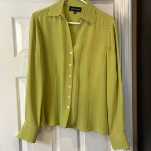 Silk button up, jones New York, 14